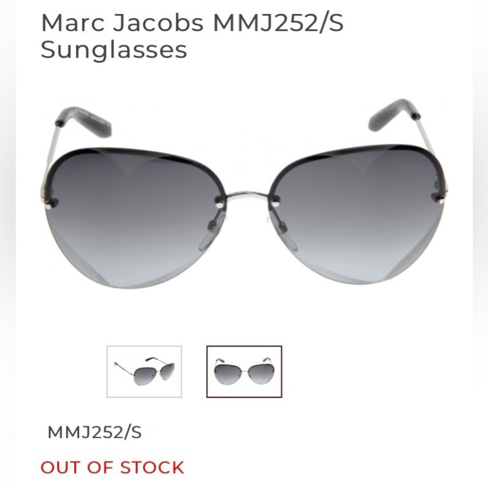 Marc jacobs heart sunglasses